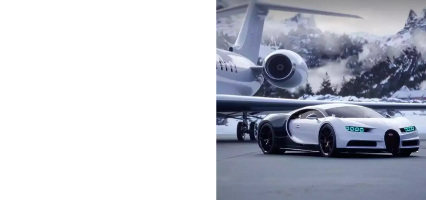 Luxury sports car on runway, Creating A Custom 3D Car Model In Maya final render