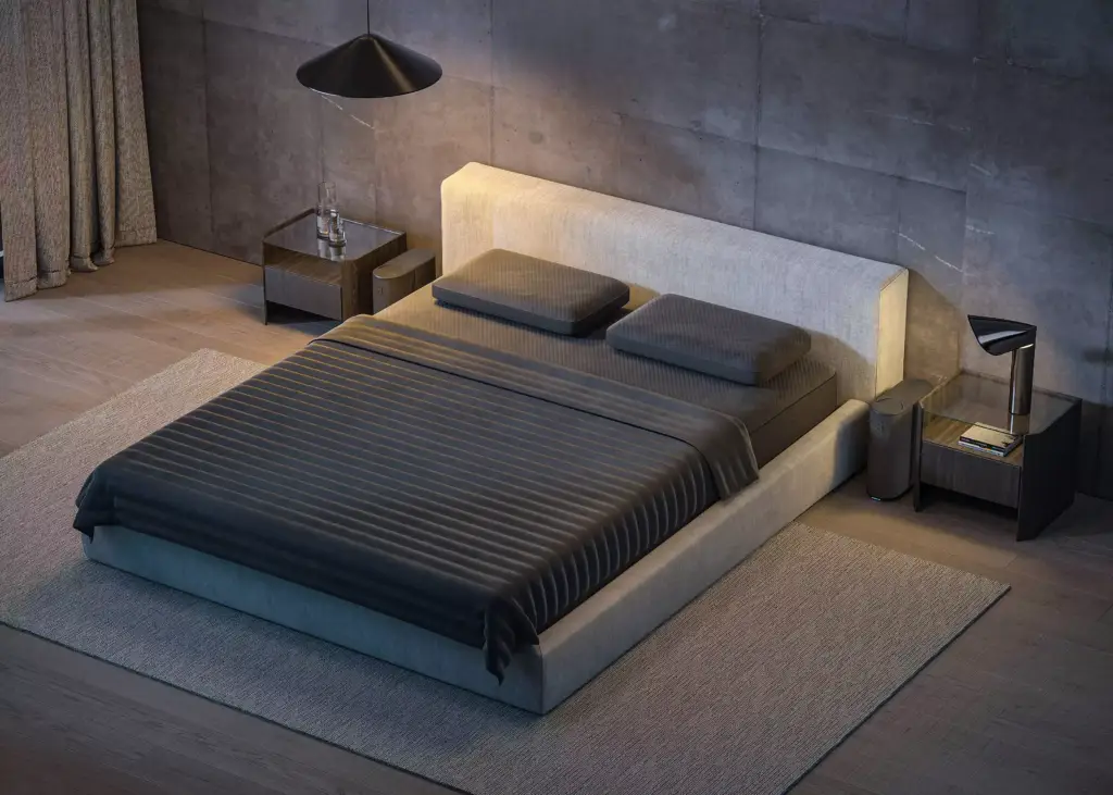 Eight Sleep product CGI render from the emotion-first campaign by Maverick Frame Studio