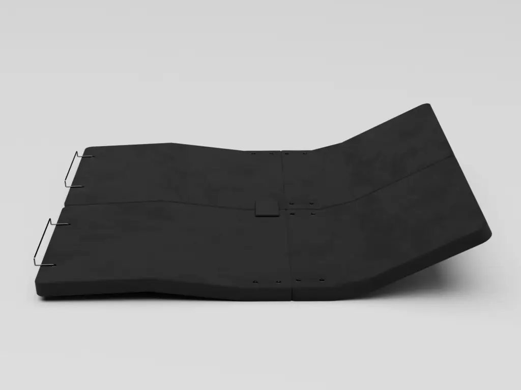 Eight Sleep bed base 3D render from the product CGI campaign