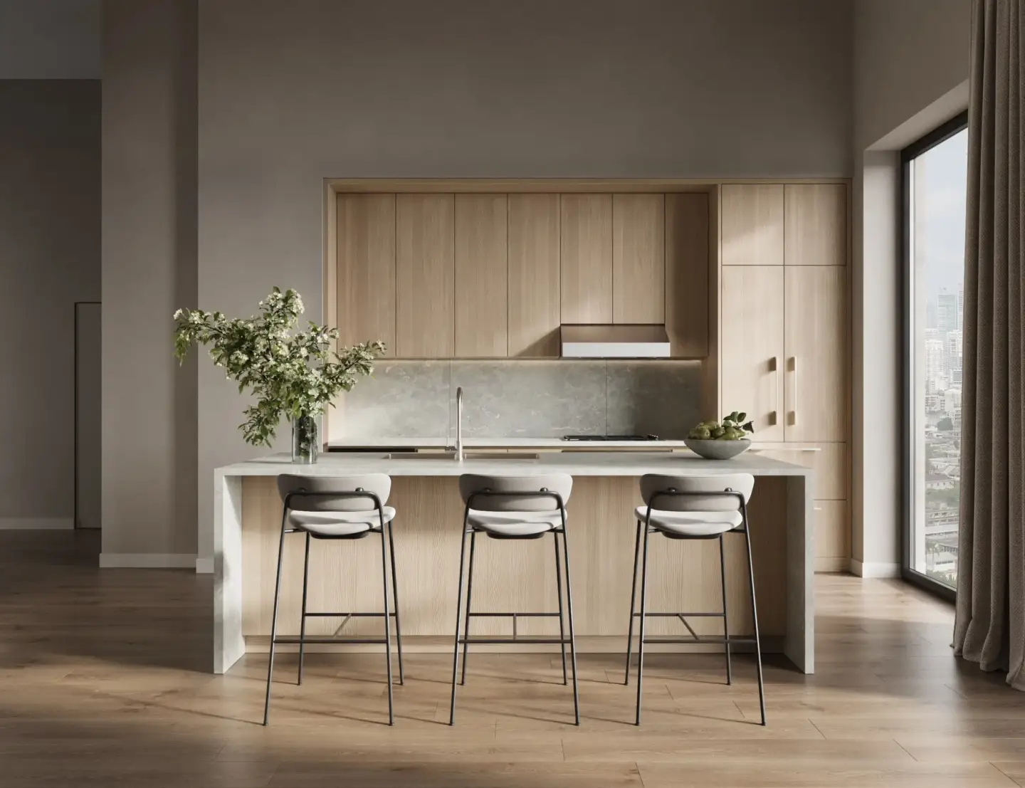 Best 3D Rendering Software for Interior Design in 2026 Modern kitchen created with 3D rendering software for interior design showing realistic lighting and materials