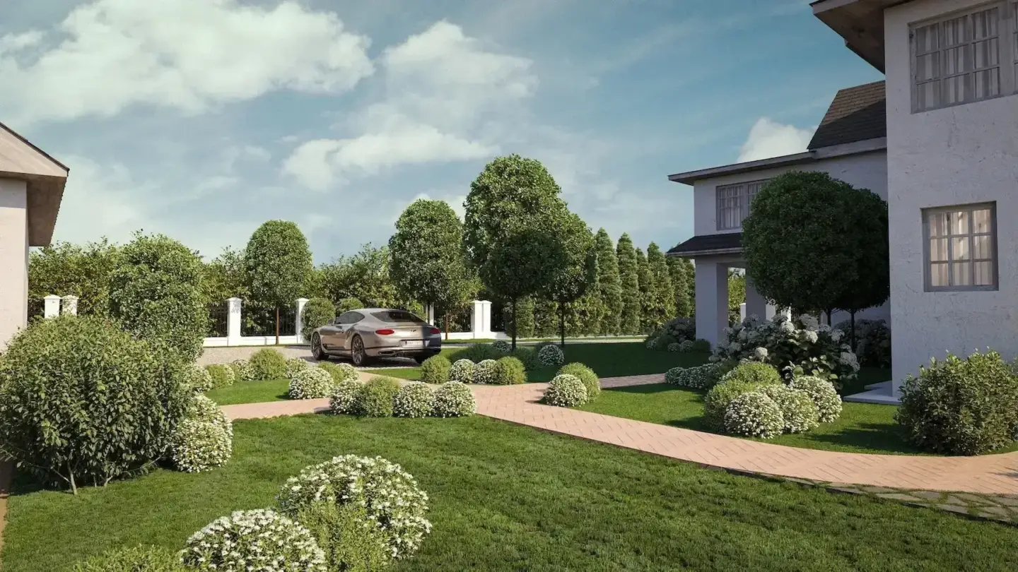 Arquitectura sostenible: qué es, tipos y ejemplos Vivienda de arquitectura sostenible en España con jardín y paisajismo integrado