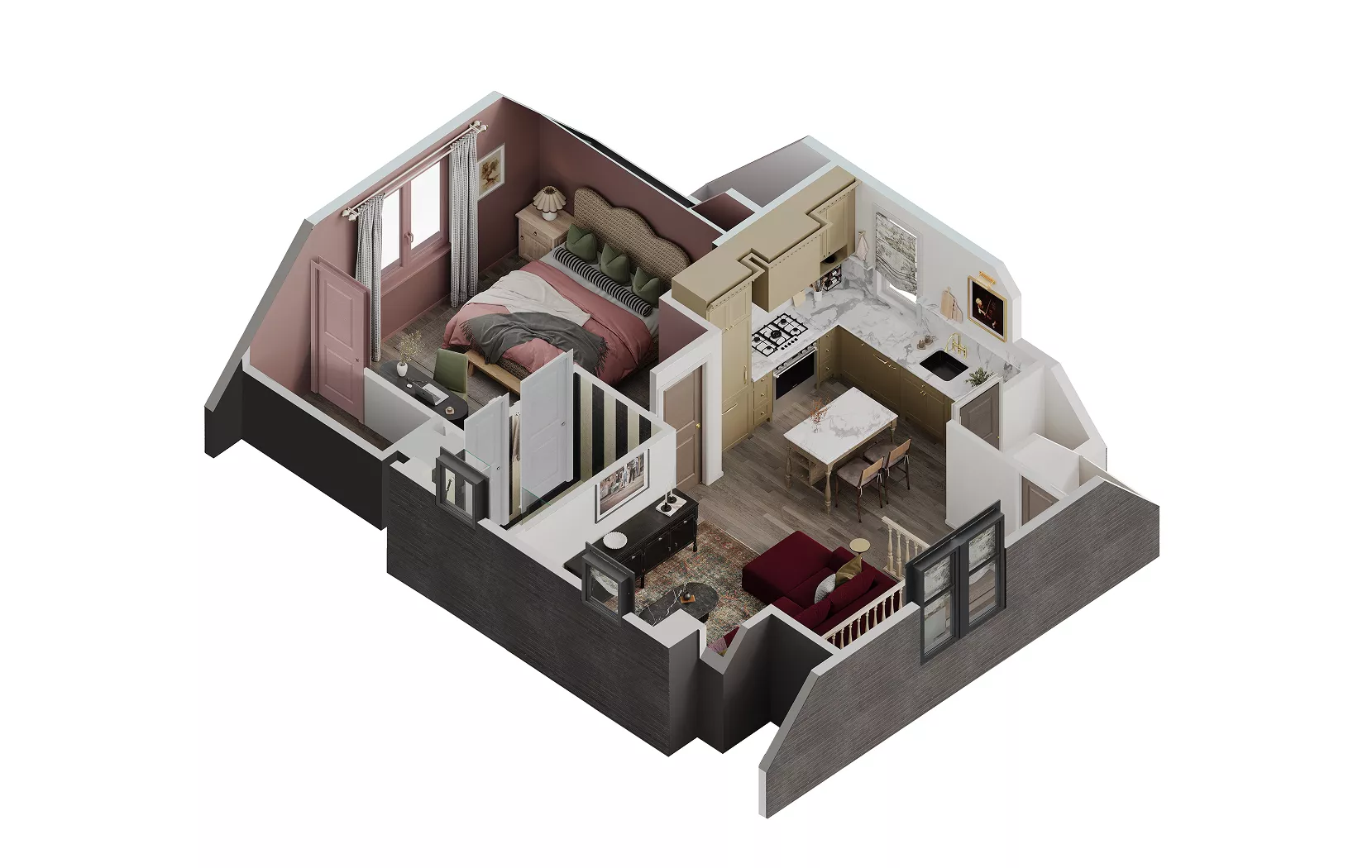 3D Floor Plan Rendering Support Worldwide