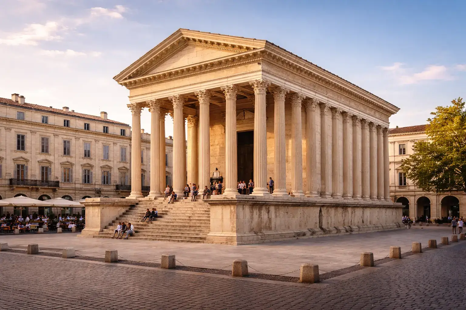 Why Classical Architecture Never Goes Out of Style Maison Carrée in Nîmes as a famous example of classical architecture