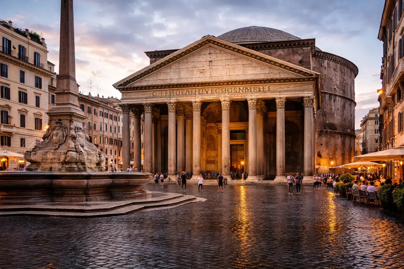 Why Classical Architecture Never Goes Out of Style The Pantheon in Rome with a classical portico and monumental facade