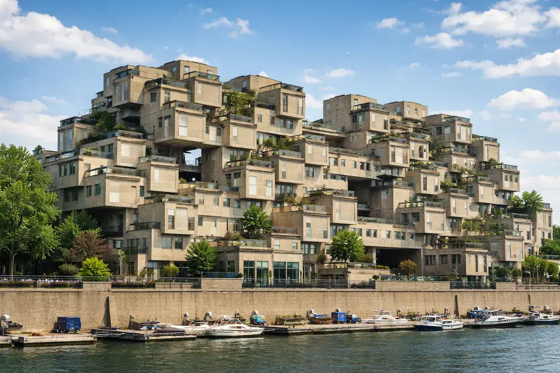 What Is Brutalist Architecture, and Why Is It So Controversial? Habitat 67 in Montreal as a famous example of brutalist architecture