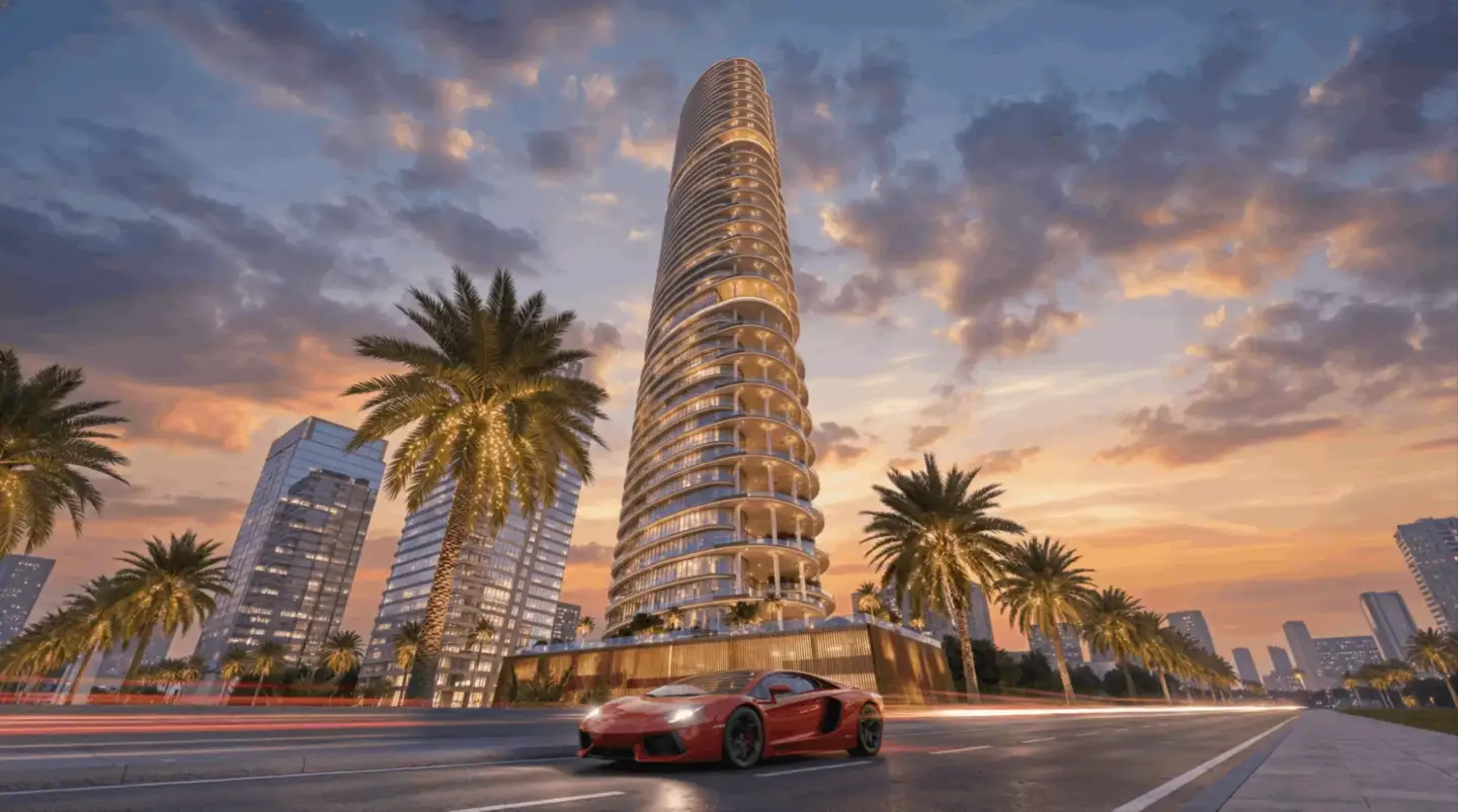 Top 3D Visualization Studios in Bahrain for Real Estate & Architecture Rare Design Hive — GCC architectural rendering example for Bahrain