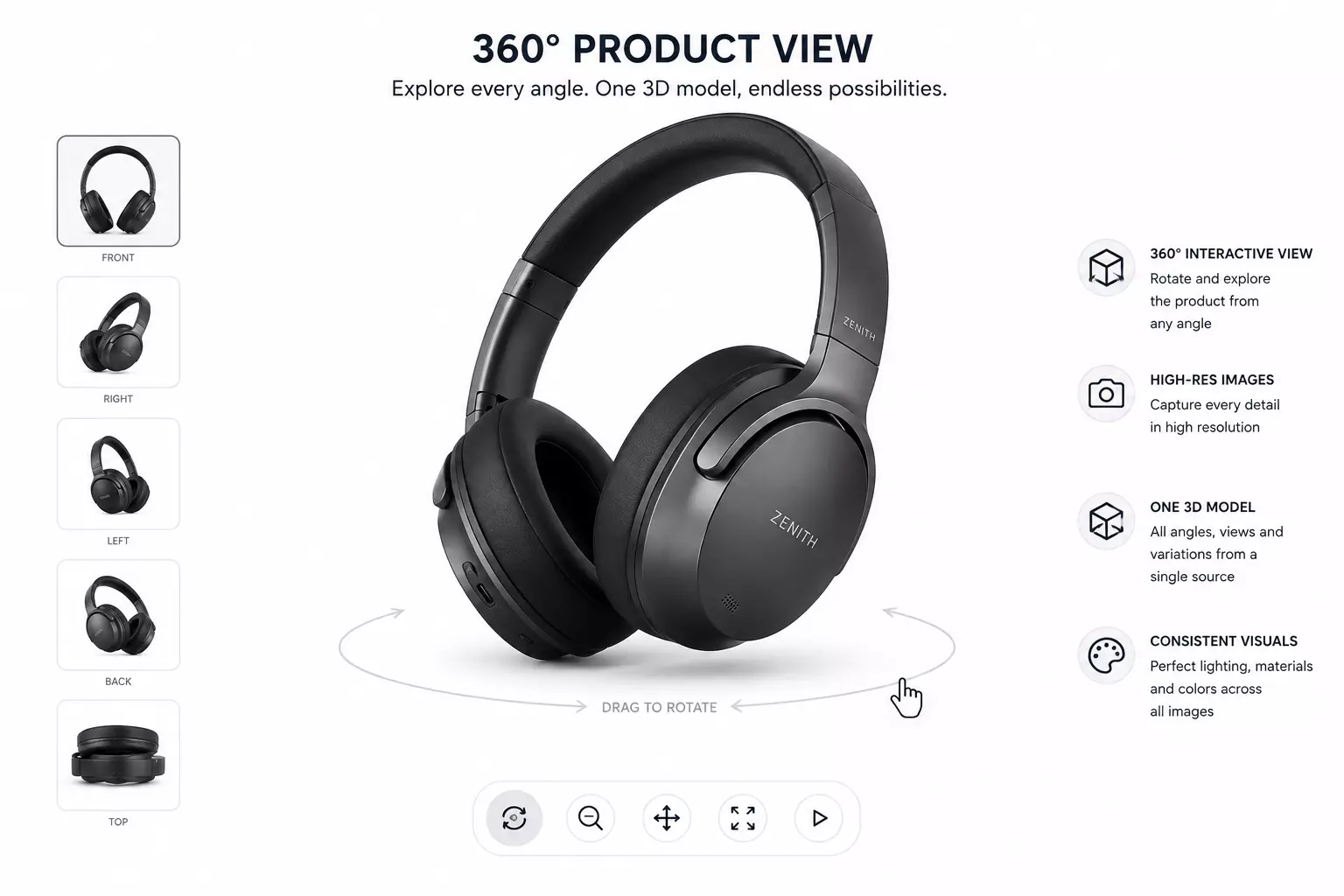What Is Product Rendering and How 3D Product CGI Works A 3D product model with realistic materials and textures applied, ready for rendering.