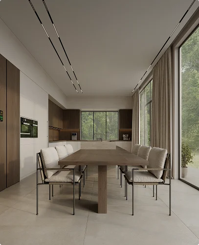Interior Rendering of a House