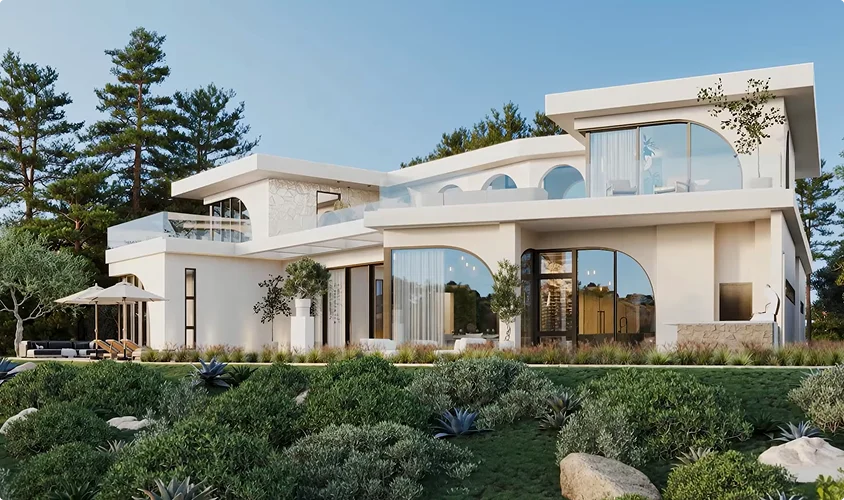 3D Exterior Rendering Services for Architecture