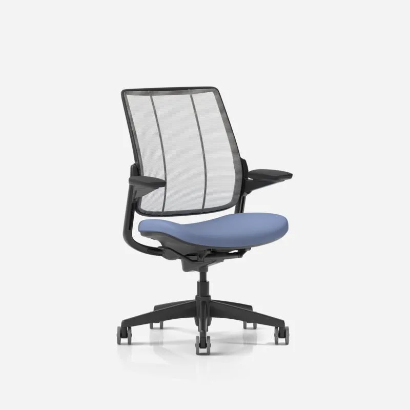 Augmented Reality Furniture: The 3D Assets Your Brand Actually Needs Mesh-back office chair rendered on a neutral background, showing thin geometry and transparent mesh detail