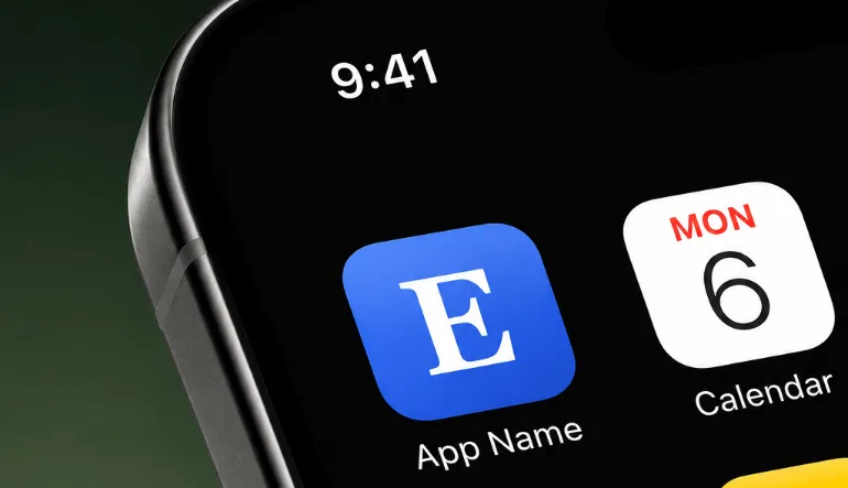 Escape app screen with generous whitespace and real travel photography