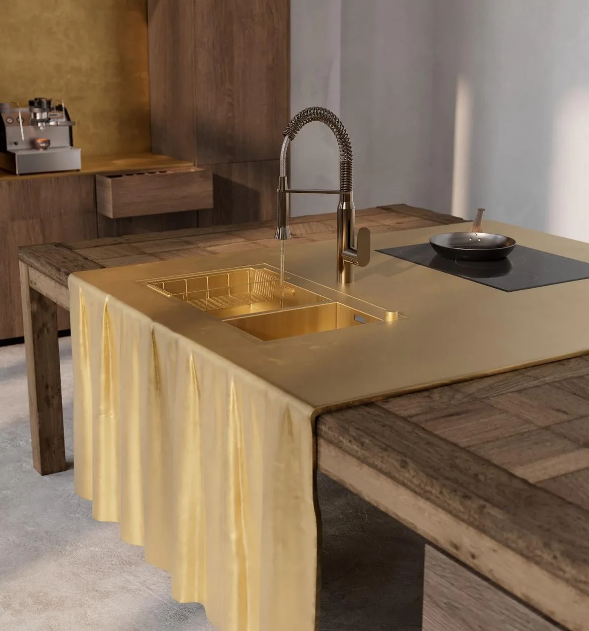 Luxury interior CGI rendering Interior architectural rendering created by architectural visualization studio