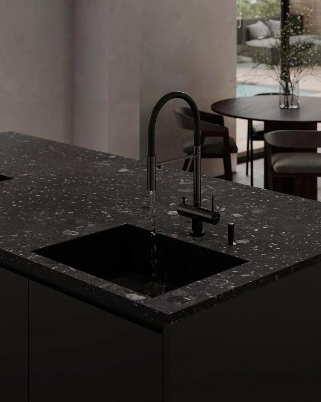 3D Rendering for Marketing: How Product Visualization Drives Conversions Kitchen faucet CGI with 3D product rendering for marketing and product launch visuals