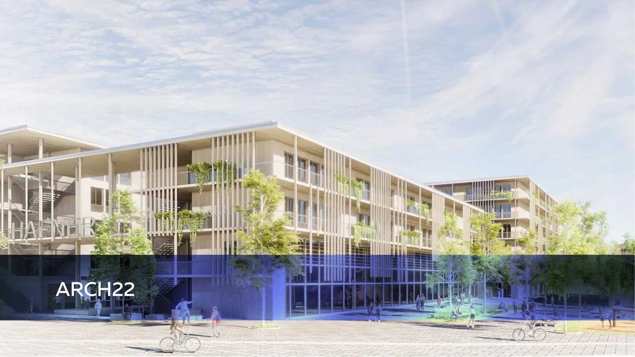 Mixed use architectural CGI rendering Mixed use development architectural rendering created by 3D visualization studio