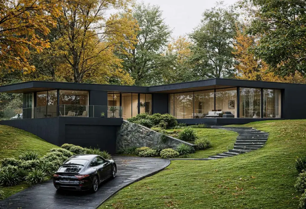 360° panorama render embedded for a real estate property listing
