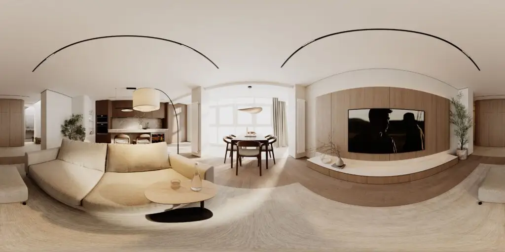 The Best 3D Asset Libraries for 3D Visualizers in 2026 Interior living-room scene rendered with furniture and materials sourced from 3D asset libraries