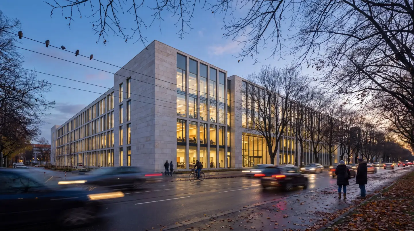Best 3D Rendering Companies in Switzerland Urban architectural 3D visualization for a Swiss real-estate development